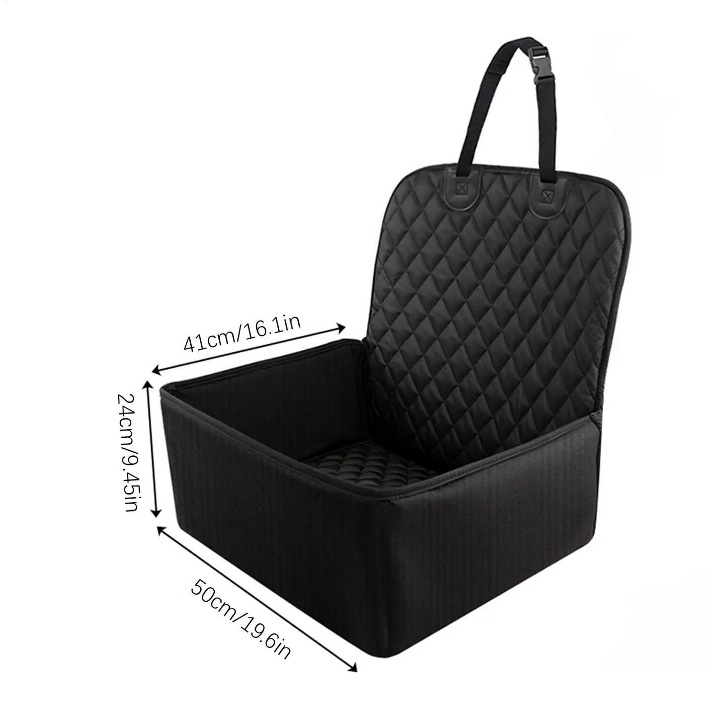 Asiento de carro para tu mascota